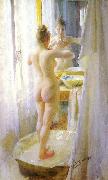 Anders Zorn The Tub Sweden oil painting artist